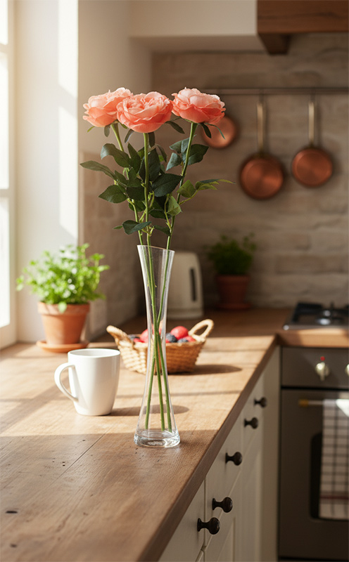 Англійська троянда штучна